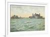 Ellis Island, New York Harbor-null-Framed Premium Giclee Print