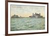 Ellis Island, New York Harbor-null-Framed Premium Giclee Print