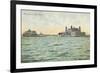 Ellis Island, New York Harbor-null-Framed Premium Giclee Print