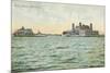 Ellis Island, New York Harbor-null-Mounted Premium Giclee Print