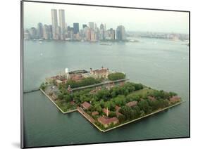 Ellis Island-Daniel Hulshizer-Mounted Premium Photographic Print