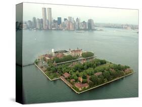 Ellis Island-Daniel Hulshizer-Stretched Canvas