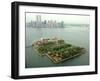 Ellis Island-Daniel Hulshizer-Framed Photographic Print