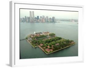 Ellis Island-Daniel Hulshizer-Framed Photographic Print