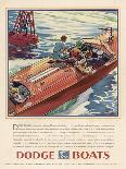 Advertisement for Dodge Boats-Ellis Wilson-Framed Stretched Canvas