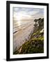 Ellwood Beach Sunset, Goleta California.-Bennett Barthelemy-Framed Photographic Print