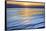 Ellwood Mesa Coastline Pacific Ocean Orange Sunset Goleta California-William Perry-Framed Stretched Canvas