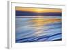 Ellwood Mesa Coastline Pacific Ocean Orange Sunset Goleta California-William Perry-Framed Photographic Print