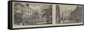 Elm-Court, Temple-null-Framed Stretched Canvas