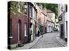 Elm Hill, Norwich, Norfolk, England, United Kingdom, Europe-Mark Sunderland-Stretched Canvas