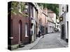 Elm Hill, Norwich, Norfolk, England, United Kingdom, Europe-Mark Sunderland-Stretched Canvas