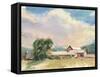 Elm Knoll Farm-Stephen Calcasola-Framed Stretched Canvas