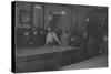 Elm Pool Room Billiards Club Photograph - New Bedford, MA-Lantern Press-Stretched Canvas