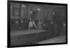 Elm Pool Room Billiards Club Photograph - New Bedford, MA-Lantern Press-Framed Art Print