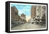 Elm Street, Dallas, Texas-null-Framed Stretched Canvas