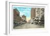 Elm Street, Dallas, Texas-null-Framed Art Print