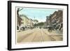 Elm Street, Manchester, New Hampshire-null-Framed Art Print