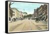 Elm Street, Manchester, New Hampshire-null-Framed Stretched Canvas