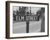 Elm Street Sign-Ralph Morse-Framed Photographic Print