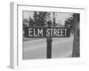 Elm Street Sign-Ralph Morse-Framed Photographic Print