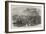 Elm-Tree Blown Down in Hyde Park, 7 May 1856-null-Framed Giclee Print