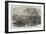 Elm-Tree Blown Down in Hyde Park, 7 May 1856-null-Framed Giclee Print