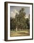 Elm Trees in Prater, 1831-Ferdinand Georg Waldmuller-Framed Giclee Print