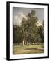 Elm Trees in Prater, 1831-Ferdinand Georg Waldmuller-Framed Giclee Print