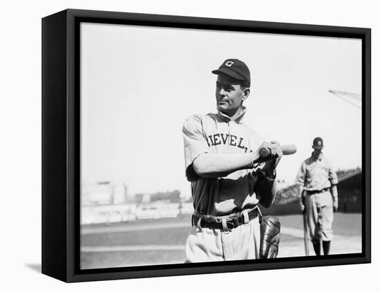 Elmer Flick, Cleveland Naps, Baseball Photo - Cleveland, OH-Lantern Press-Framed Stretched Canvas