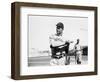 Elmer Flick, Cleveland Naps, Baseball Photo - Cleveland, OH-Lantern Press-Framed Art Print