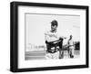 Elmer Flick, Cleveland Naps, Baseball Photo - Cleveland, OH-Lantern Press-Framed Art Print