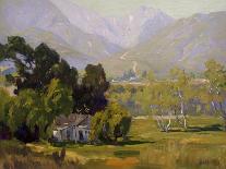 Lake George, Sierra Nevada-Elmer Wachtel-Mounted Giclee Print