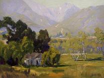 Lake George, Sierra Nevada-Elmer Wachtel-Framed Stretched Canvas