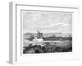 Elmina, Gold Coast, West Africa, C1890-null-Framed Giclee Print