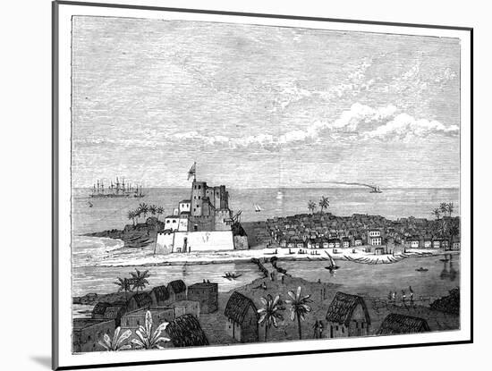 Elmina, Gold Coast, West Africa, C1890-null-Mounted Giclee Print