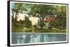 Elmwood Park, Roanoke, Virginia-null-Framed Stretched Canvas