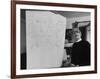 Elmyr de Hory, Standing Next to the Forged "Matisse" That He Made-Pierre Boulat-Framed Photographic Print