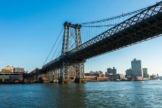 Panorama of Downtown Manhattan-Elnur-Framed Stretched Canvas