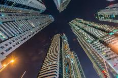 New York City Panorama with Tall Skyscrapers-Elnur-Photographic Print