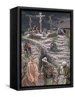 Eloi Eloi Lama Sabacthani, Illustration for 'The Life of Christ', C.1884-96-James Tissot-Framed Stretched Canvas