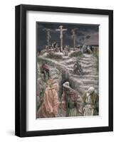 Eloi Eloi Lama Sabacthani, Illustration for 'The Life of Christ', C.1884-96-James Tissot-Framed Giclee Print