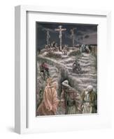 Eloi Eloi Lama Sabacthani, Illustration for 'The Life of Christ', C.1884-96-James Tissot-Framed Giclee Print