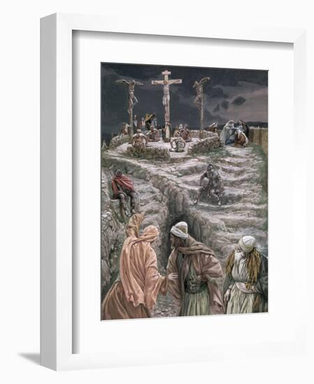 Eloi Eloi Lama Sabacthani, Illustration for 'The Life of Christ', C.1884-96-James Tissot-Framed Giclee Print