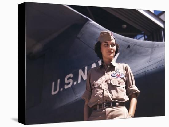 Eloise Ellis Was a Civil Service Employee at the Naval Air Base-null-Stretched Canvas