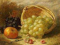 Still Life of Raspberries in a Glass Bowl-Eloise Harriet Stannard-Giclee Print