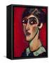 Elongated Head of a Woman in Brown-Red, 1913-Alexej Von Jawlensky-Framed Stretched Canvas