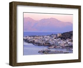 Elounda, Crete, Greece, Europe-Upperhall Ltd-Framed Photographic Print