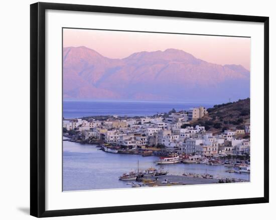 Elounda, Crete, Greece, Europe-Upperhall Ltd-Framed Photographic Print