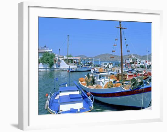 Elounda, Crete, Greece-Peter Thompson-Framed Photographic Print