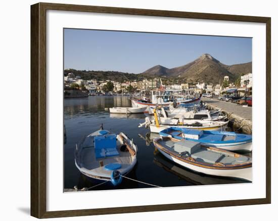 Elounda, Crete, Greek Islands, Greece, Europe-Angelo Cavalli-Framed Photographic Print